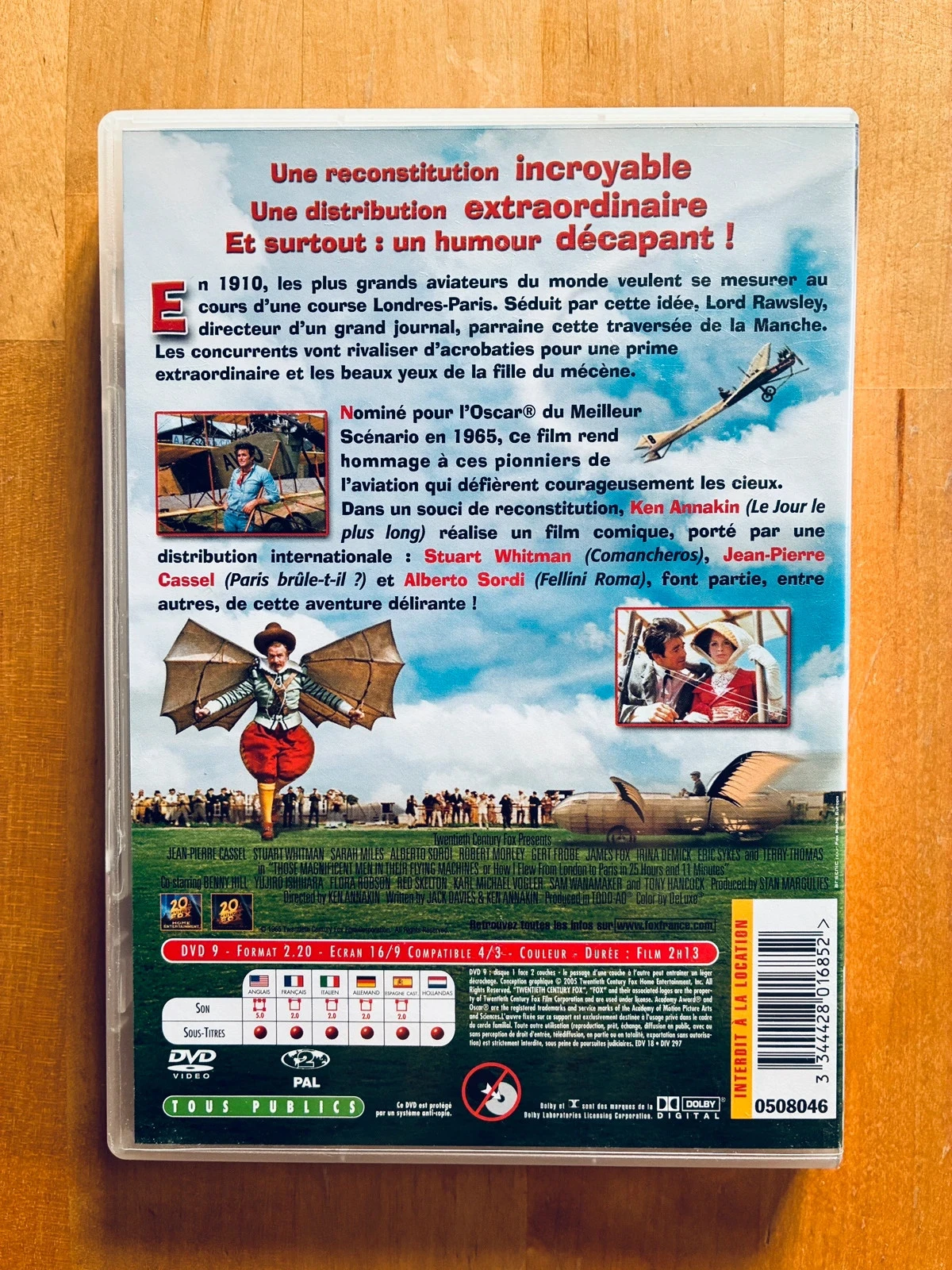 DVD Esos maravillosos locos volando en sus extrañas máquinas. – photo 3